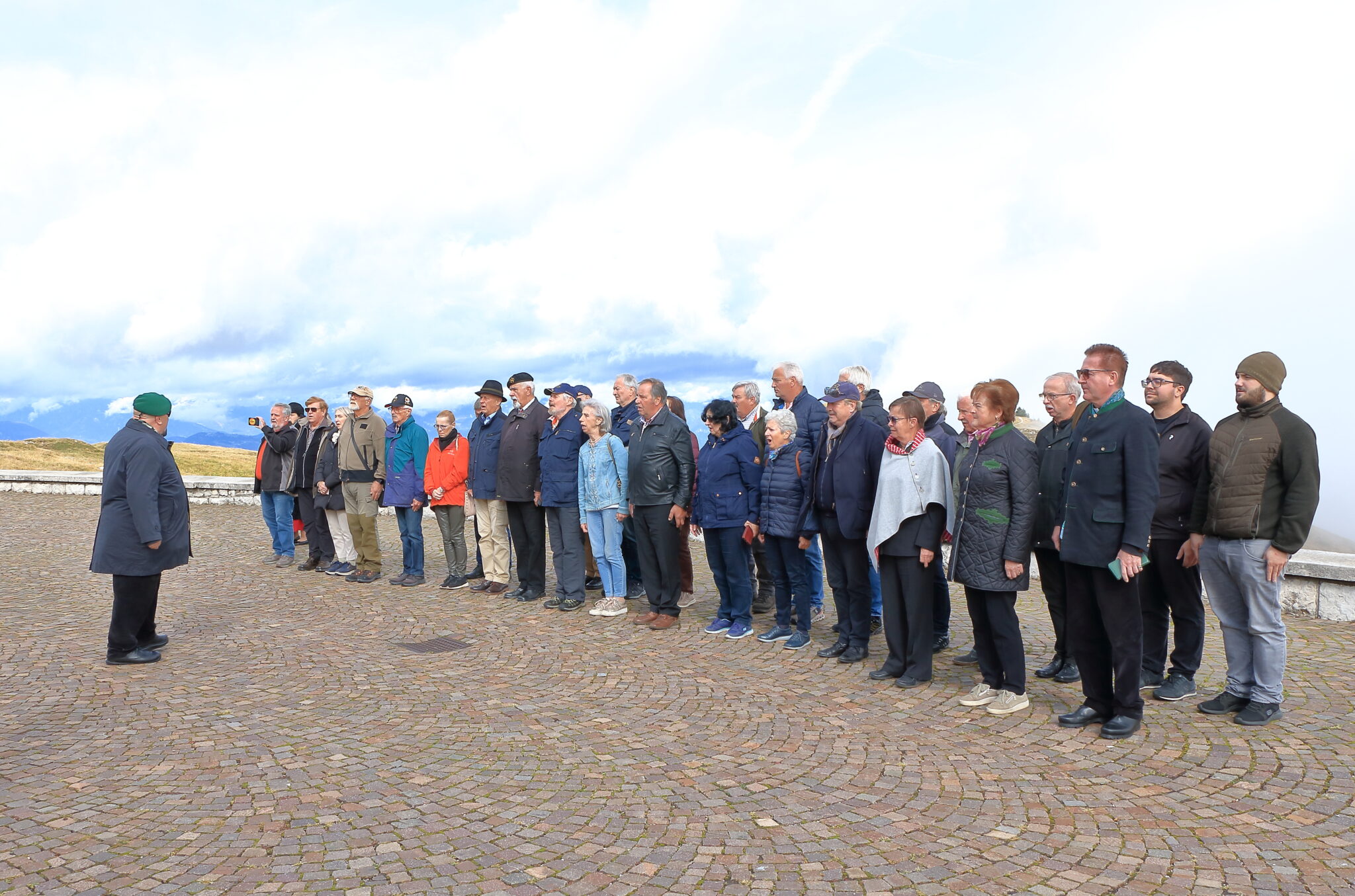 Besuch Kriegerdenkmal 'Sacrario Militare del Monte Grappa'